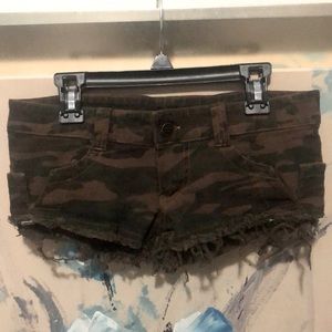 Sexy military style shorts XS